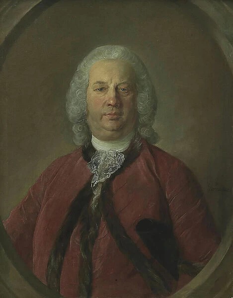 Portrait of Frederik Hansen de Liliendal, Danish Consul at Bordeaux, 1767-1769. Creator: Jean-Baptiste Perronneau
