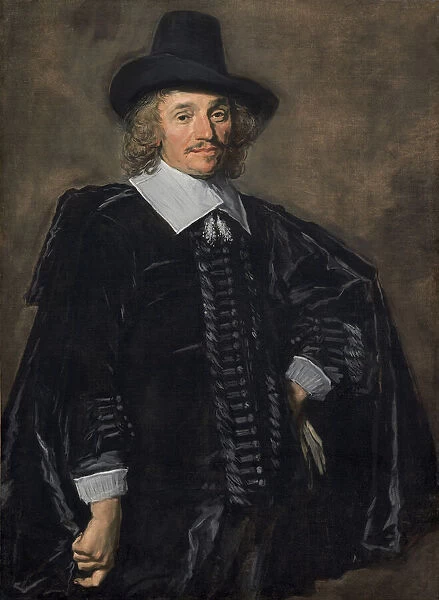 Portrait of a Gentleman, 1650  /  1652. Creator: Frans Hals