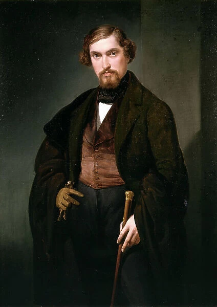 Portrait of Giovanni Presti, 1843. Creator: Coghetti, Francesco (1801-1875)