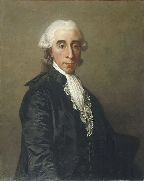 Portrait of Jean Sylvain Bailly (1736-1793), 1789. Creator: Mosnier