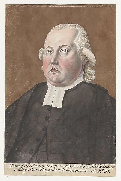 Portrait of Per Johan Wimermark, 1796. Creator: Jan Brandes