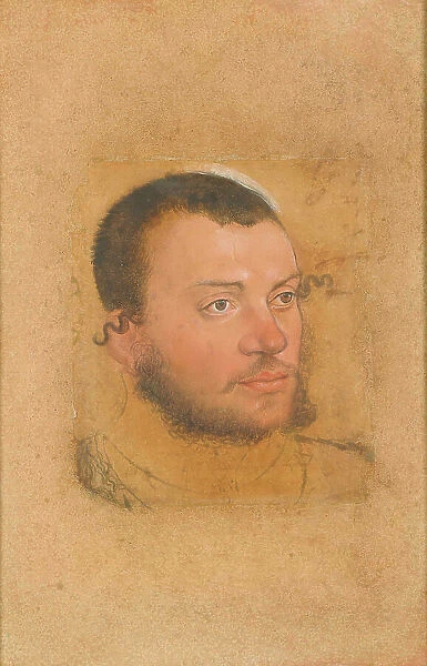 Portrait of John Ernest (1521-1553), Duke of Saxe-Coburg, c.1540. Creator: Cranach, Lucas, the Younger (1515-1586)