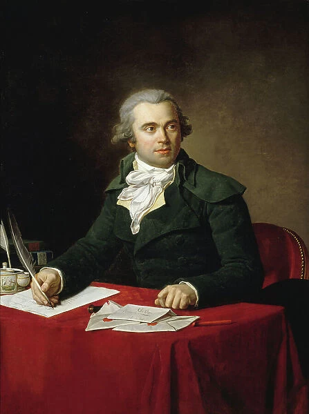 Portrait de Jules-François Paré, président du tribunal du IVe arrondissement, ministre... 1795. Creator: Jean Louis Laneuville