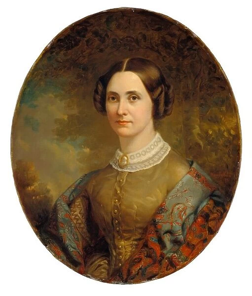 Portrait of a Lady, c. 1855  /  1860. Creator: Unknown