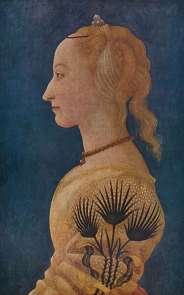 Portrait of a Lady, c1465. Artist: Alesso Baldovinetti