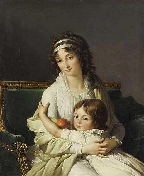 Portrait of Madame Boyer-Fonfrede with son