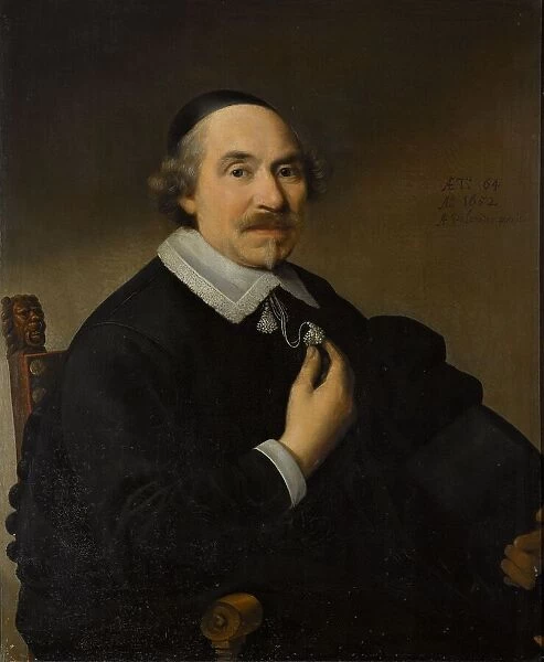 Portrait of a Man, probably Pieter Anthonisz van Bronckhorst (1588-1661), 1652. Creator: Anthonie Palamedesz