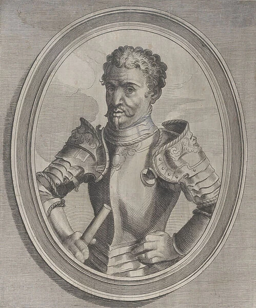 Portrait of Marc Antonio Cusano, 1640-70. Creator: Giovanni Battista Bonacina