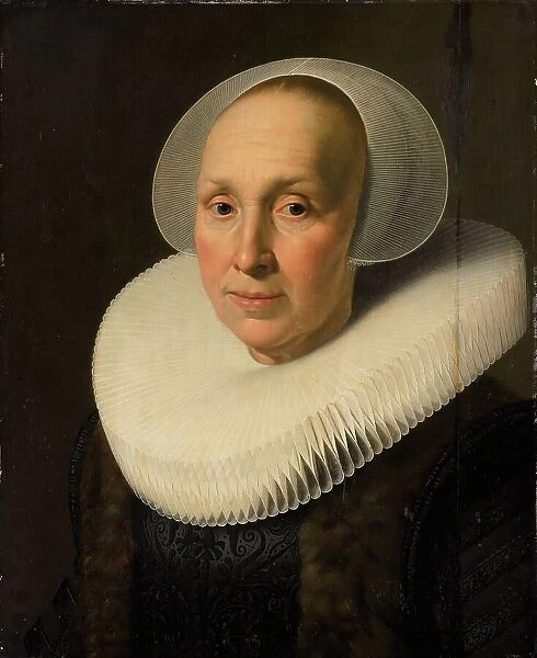 Portrait of Margriet Benningh (1565-1641), c.1629-c.1640. Creator: Nicolaes Eliasz Pickenoy (attributed to)