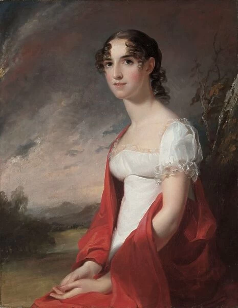 Portrait of Mary Sicard David, 1813. Creator: Thomas Sully (American, 1783-1872)