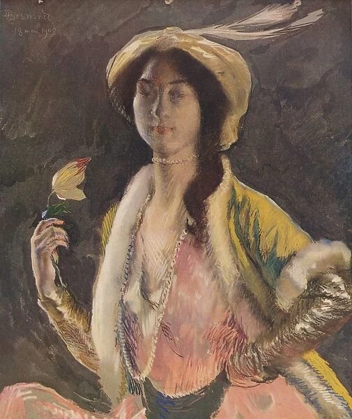 Portrait of Miss B, 1908, (c1932). Artist: Paul Albert Besnard
