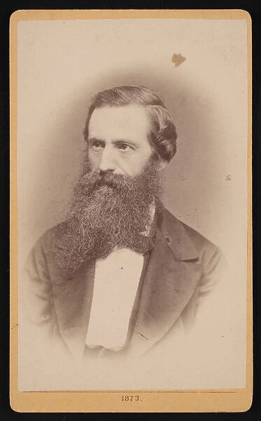 Portrait of Mordecai Cubitt Cooke (1825-1914), 1873. Creator: J Stegmann