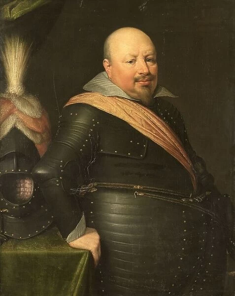 Portrait of Nicolaas Schmelzing (1561-1629), in or after 1611. Creator: Workshop of Jan Antonisz van Ravesteyn