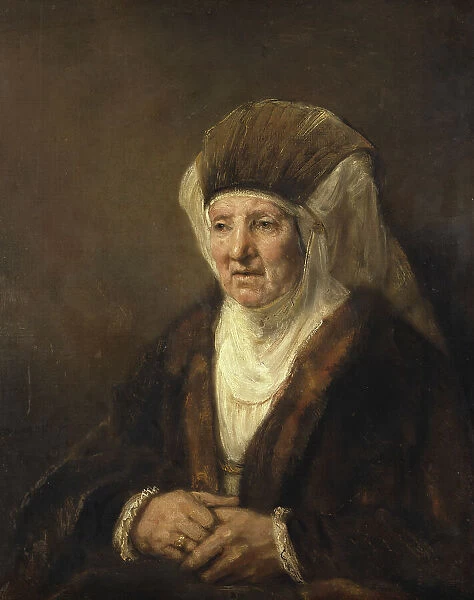 Portrait of an Old Woman, 1655. Creator: Rembrandt Harmensz van Rijn