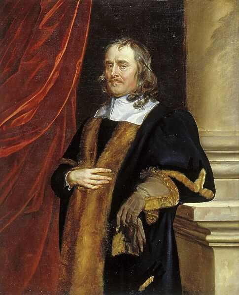 Portrait of P. Lenéve, Alderman of Norwich, 1656-1658. Creator: Peter Lely