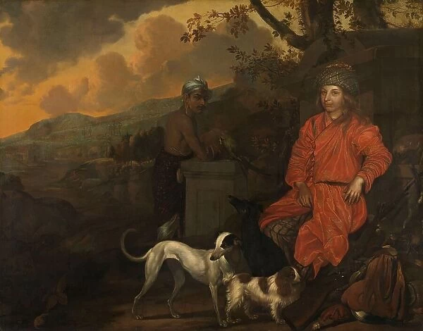 Portrait of Philippus Baldaeus and Gerrit Mossopotam, 1668. Creator: Johan De La Rocquette