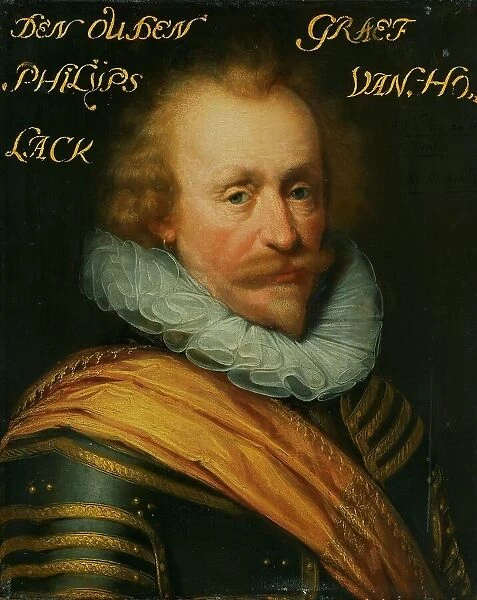 Portrait of Philips (1550-1606), Count of Hohenlohe zu Langenburg, c.1609-c.1633. Creator: Workshop of Jan Antonisz van Ravesteyn