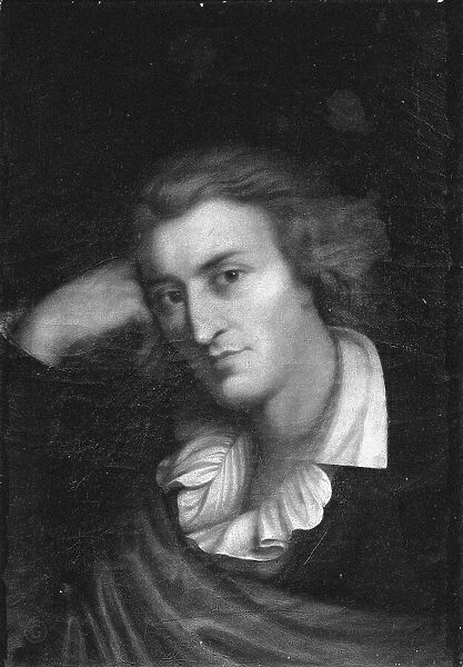Portrait of the poet Percy Bysshe Shelley (1792-1822), c. 1830-1840. Creator: Phillips, Thomas (1770-1845)