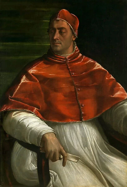Portrait of Pope Clement VII (1478-1534), 1526. Creator: Piombo, Sebastiano, del (1485-1547)
