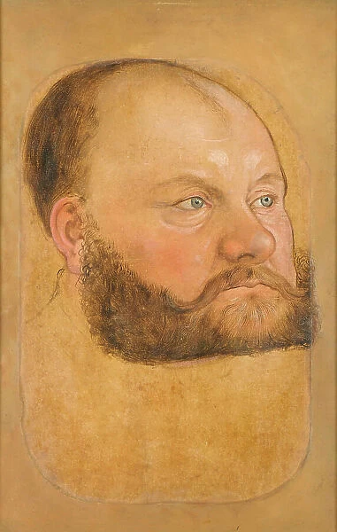 Portrait of Prince Clement Wolfgang of Anhalt-Köthen (1492-1566), called the Confessor, c.1540. Creator: Cranach, Lucas, the Younger (1515-1586)