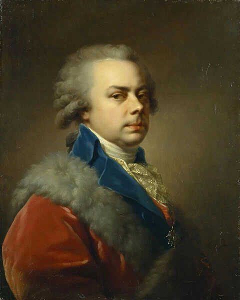 Portrait of Prince Nikolai Borisovich Yusupov (1750-1831), Second Half of the 18th cen. Creator: Lampi, Johann-Baptist von, the Elder (1751-1830)