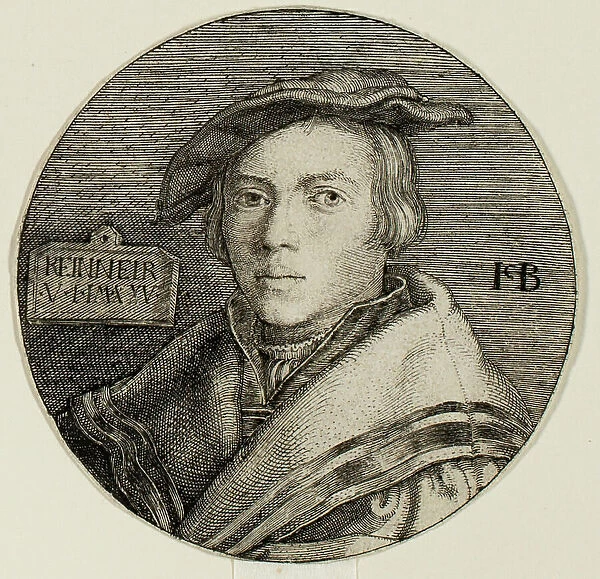 Portrait of Reinneir, 1525. Creator: Jacob Binck