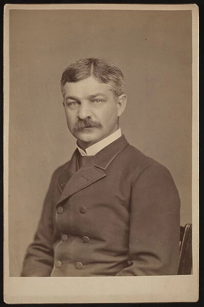 Portrait of Rev. John Randolph Paxton (1843-1923), 1883. Creator: Unknown
