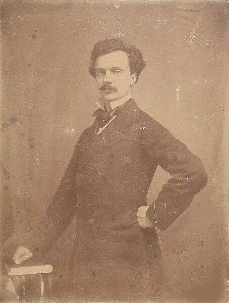 Portrait of the singer and composer Joseph Tagliafico (1821-1900). Creator: Anonymous