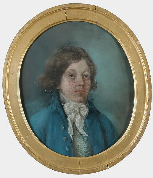 Portrait of the stable master Adam Ferdinand Drufva (1779-1838), c1800s. Creator: Jonas Forsslund