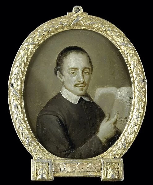 Portrait of Tieleman Jansz van Bracht, Clergyman and Poet in Dordrecht, 1723-1771. Creator: Jan Maurits Quinkhard