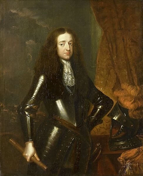 Portrait of Willem III (1650-1702), Prince of Orange and since 1689, King of England, 1670-1684. Creator: Gaspar Netscher