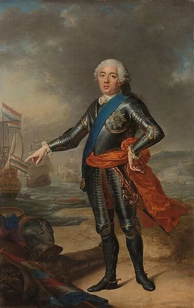 Portrait of William IV, 1751. Creator: Jacques-Andre-Joseph Aved