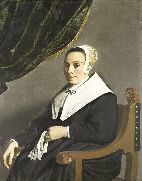 Portrait of a Woman, 1656. Creator: Michiel Nouts