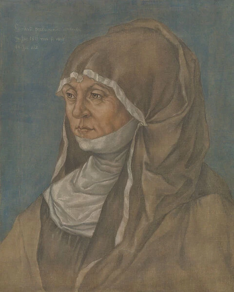 Portrait of a Woman, Said to Be Caritas Pirckheimer (1467-1532)