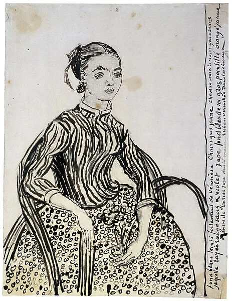 Portrait of a young Lady (La Mousme), 1888. Artist: Vincent van Gogh