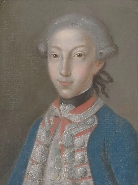 Portrait of a Young Man in Uniform, 1790s. Creator: Unknown