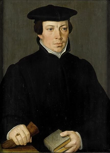 Portrait of a Young Minister, c.1535-1584. Creator: Pieter Pourbus