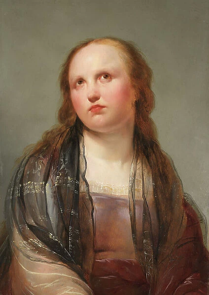 Portrait of a young woman, 1656. Creator: Pieter de Grebber