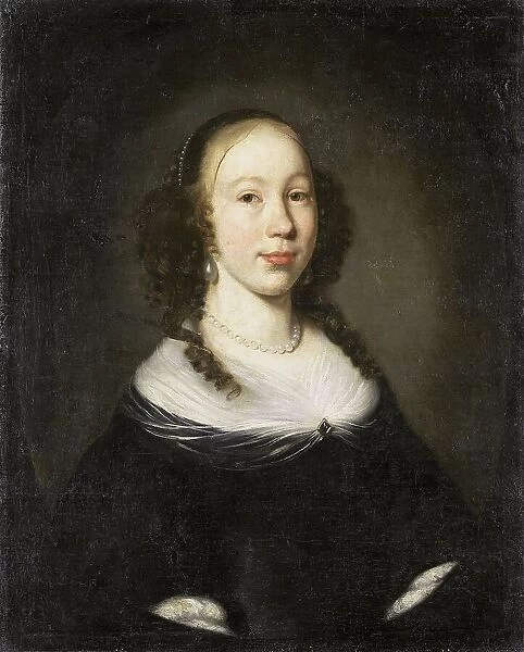 Portrait of a young Woman, 1665. Creator: Nicolaes Maes