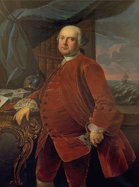 Postmester Frederik Carl Harboe (?), 1764. Creator: Jens Juel