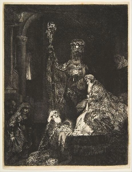 The Presentation in the Temple in the Dark Manner, ca. 1654