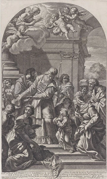 The presentation of the Virgin in the Temple, 1670-80. Creator: Christof Lederwasch