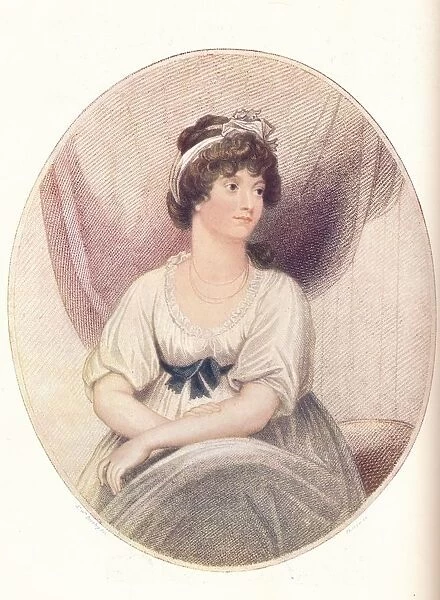 Princess Amelia, (1783-1810), 1797. Youngest daughter of King George III. (1906)