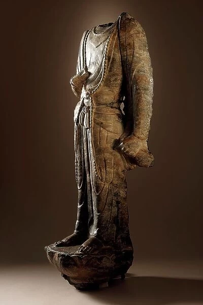 Probably Avalokitésvara (Guanyin), the Bodhisattva of Mercy (image 2 of 2), between c.700 and c.800. Creator: Unknown
