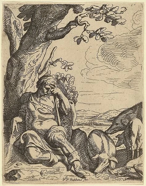 The Prodigal Son among the Swine. Creator: Theodoor van Thulden