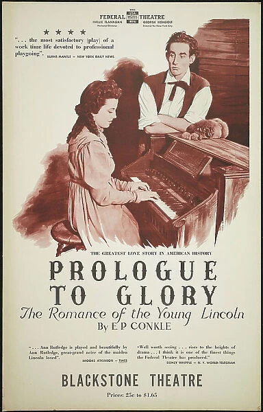 Prologue to Glory, Chicago, 1938. Creator: Unknown