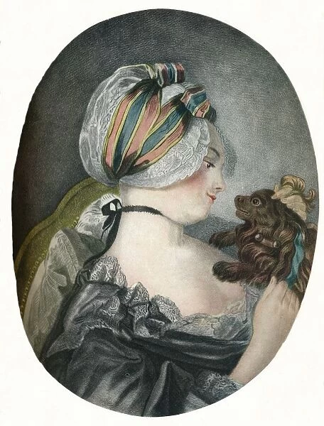 Provoking Fidelity L education de petit chien, 1775. Artist: Louis Marin Bonnet