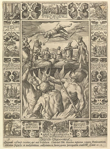 Punitio Tirannorum, from Allegories of the Christian Faith