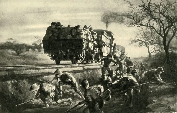 Railway Warfare in East Africa, First World War, 1914-1918, (c1920). Creator: Unknown