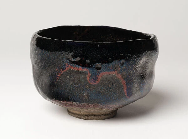 Raku-Ware Tea Bowl, 18th century. Creator: Raku Ryonyu